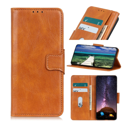 For iPhone 15 Pro Max Mirren Crazy Horse Texture Horizontal Flip Leather Phone Case(Brown) - HoMEdemic™ 