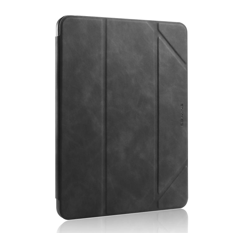 For iPad Pro 11 (2020) DG.MING See Series Horizontal Flip Leather Tablet Case ，with Holder & Pen Tray(Black) - HoMEdemic™ 