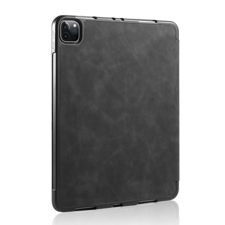 For iPad Pro 11 (2020) DG.MING See Series Horizontal Flip Leather Tablet Case ，with Holder & Pen Tray(Black) - HoMEdemic™ 