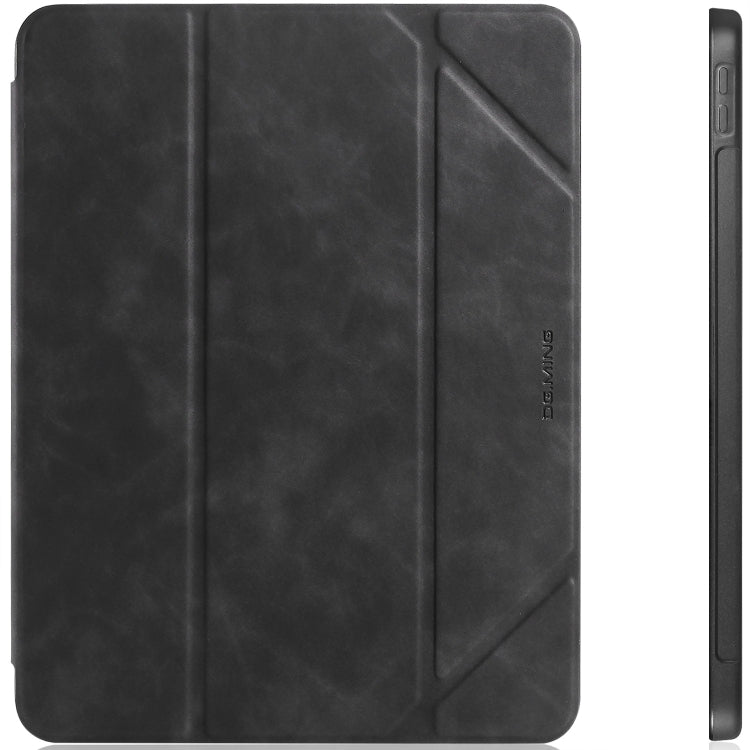 For iPad Pro 11 (2020) DG.MING See Series Horizontal Flip Leather Tablet Case ，with Holder & Pen Tray(Black) - HoMEdemic™ 