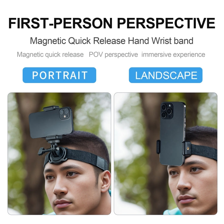 STARTRC Action Camera Magnetic POV View Bracket Quick Release Headband - HoMEdemic™ 