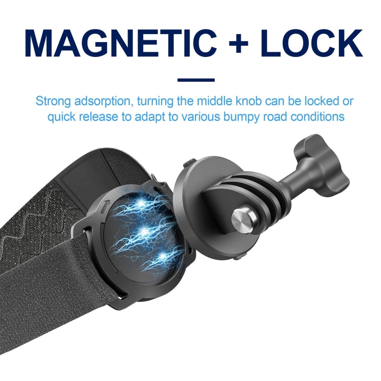 STARTRC Action Camera Magnetic POV View Bracket Quick Release Headband - HoMEdemic™ 