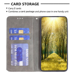 For iPhone 15 Pro Max Rhombus Texture Magnetic Leather Phone Case(Grey) - HoMEdemic™ 