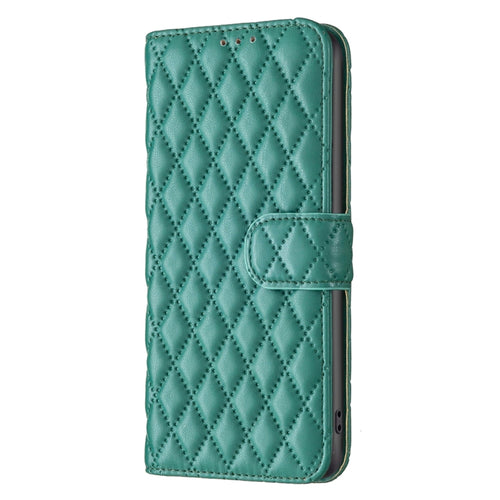 For iPhone 15 Pro Max Diamond Lattice Wallet Flip Leather Phone Case(Green) - HoMEdemic™ 