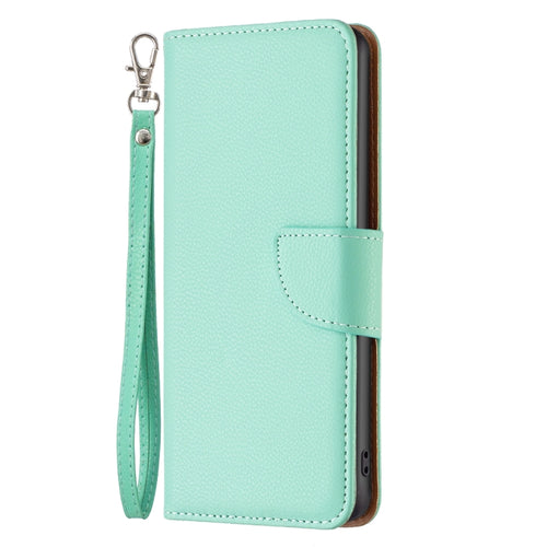 For iPhone 15 Pro Max Litchi Texture Pure Color Flip Leather Phone Case(Green) - HoMEdemic™ 