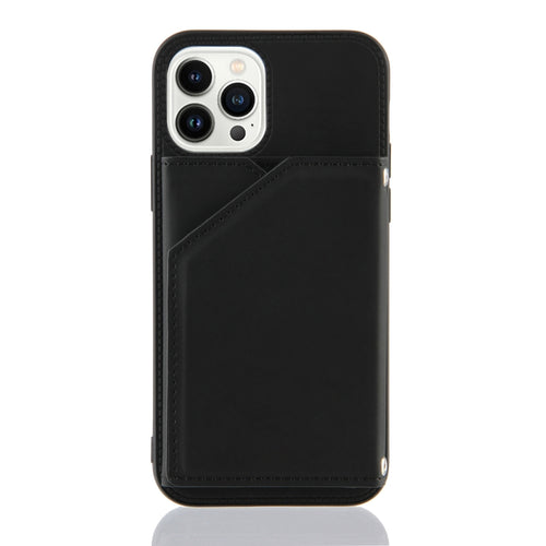 For iPhone 15 Pro Max Skin Feel PU + TPU + PC Back Cover Shockproof Case(Black) - HoMEdemic™ 