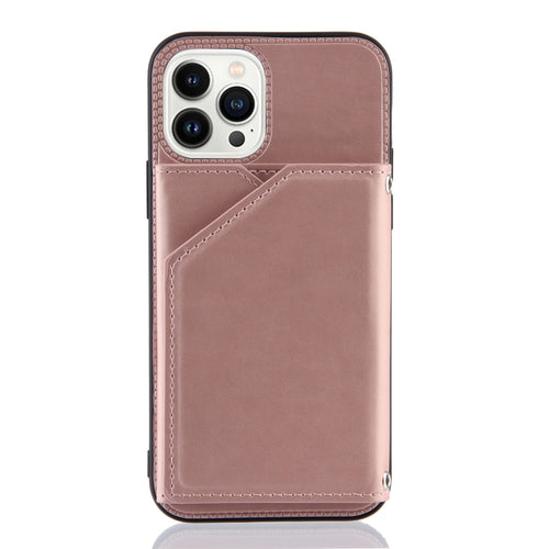 For iPhone 15 Pro Max Skin Feel PU + TPU + PC Back Cover Shockproof Case(Rose Gold) - HoMEdemic™ 