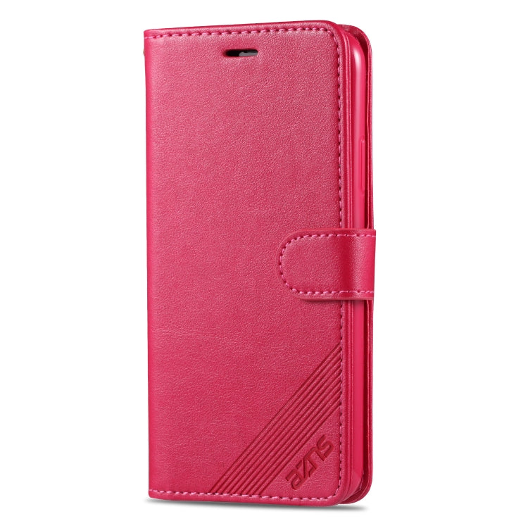 For iPhone 11 AZNS Sheepskin Texture Horizontal Flip Leather Case with Holder & Card Slots & Wallet(Red) - HoMEdemic™ 