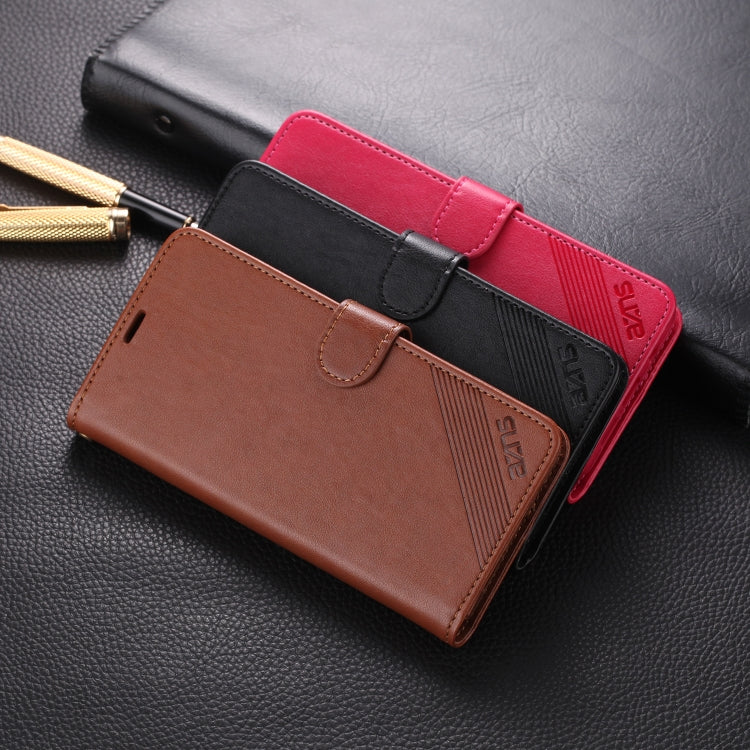 For iPhone 11 AZNS Sheepskin Texture Horizontal Flip Leather Case with Holder & Card Slots & Wallet(Black) - HoMEdemic™ 