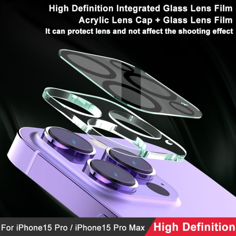 For iPhone 15 Pro / 15 Pro Max imak High Definition Integrated Glass Lens Film - HoMEdemic™ 