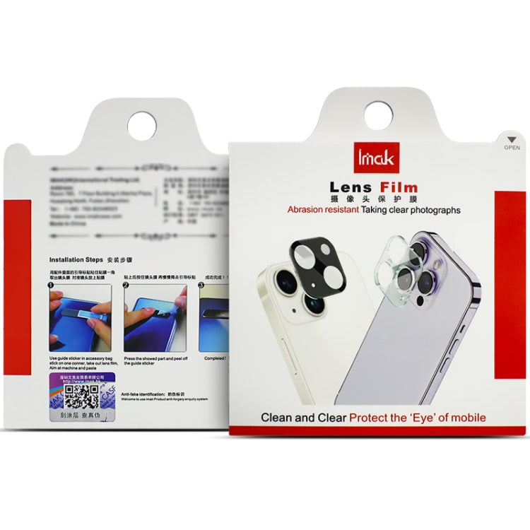 For iPhone 15 Pro / 15 Pro Max imak High Definition Integrated Glass Lens Film - HoMEdemic™ 