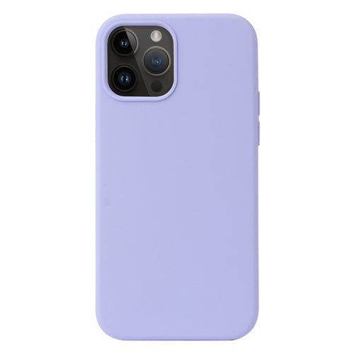 For iPhone 15 Pro Max Liquid Silicone Phone Case(Purple) - HoMEdemic™ 