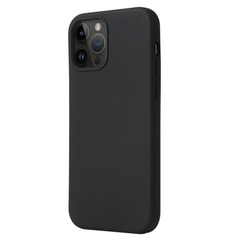 For iPhone 15 Pro Max Liquid Silicone Phone Case(Black) - HoMEdemic™ 