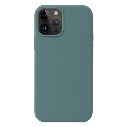 For iPhone 15 Pro Max Liquid Silicone Phone Case(Pine Needle Green) - HoMEdemic™ 