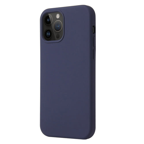 For iPhone 15 Pro Max Liquid Silicone Phone Case(Midnight Blue) - HoMEdemic™ 