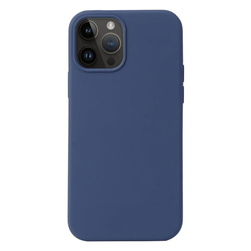 For iPhone 15 Pro Max Liquid Silicone Phone Case(Blue) - HoMEdemic™ 