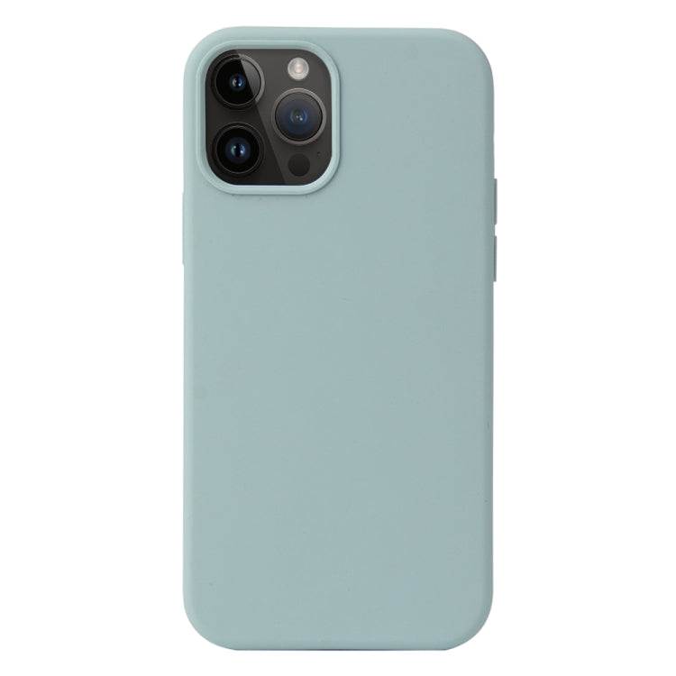 For iPhone 15 Pro Liquid Silicone Phone Case(Emerald Green) - HoMEdemic™ 
