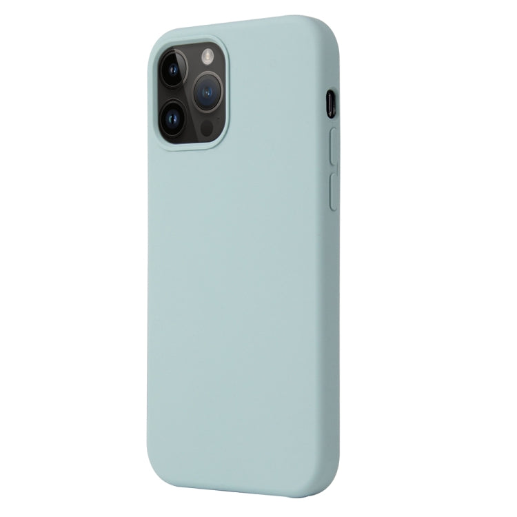 For iPhone 15 Pro Liquid Silicone Phone Case(Emerald Green) - HoMEdemic™ 