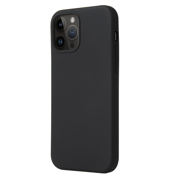 For iPhone 15 Pro Liquid Silicone Phone Case(Black) - HoMEdemic™ 