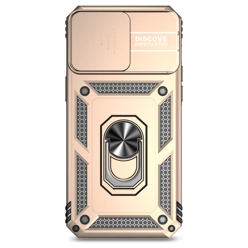 For iPhone 15 Pro Max Sliding Camshield Holder Phone Case(Gold) - HoMEdemic™ 