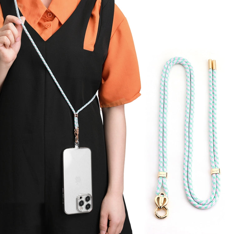 SULADA Multifunctional Universal Mobile Phone Love Lanyard(Pink Green) - HoMEdemic™ 