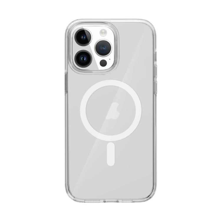 For iPhone 15 Pro Terminator Style Transparent MagSafe Magnetic Phone Case(Transparent) - HoMEdemic™ 