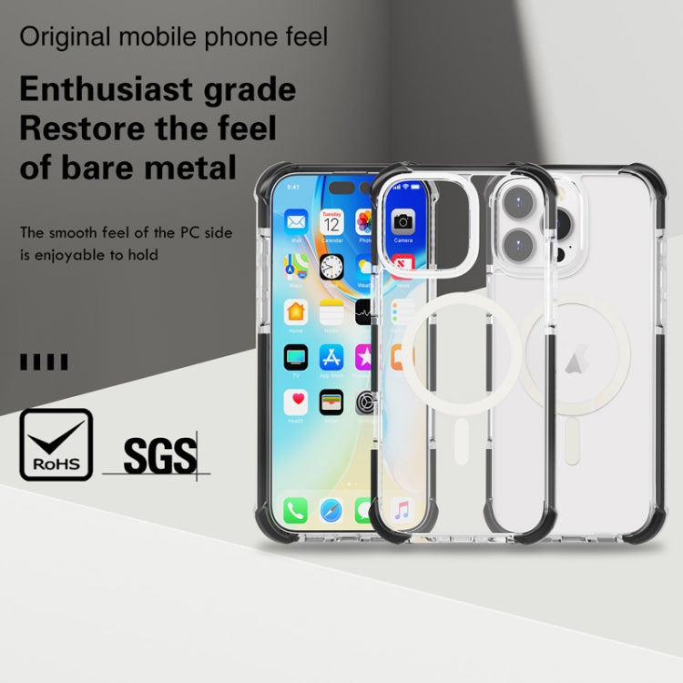 For iPhone 15 Pro Acrylic Magsafe Magnetic Shockproof Phone Case(Transparent) - HoMEdemic™ 