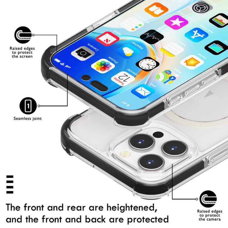 For iPhone 15 Pro Acrylic Magsafe Magnetic Shockproof Phone Case(Blue) - HoMEdemic™ 