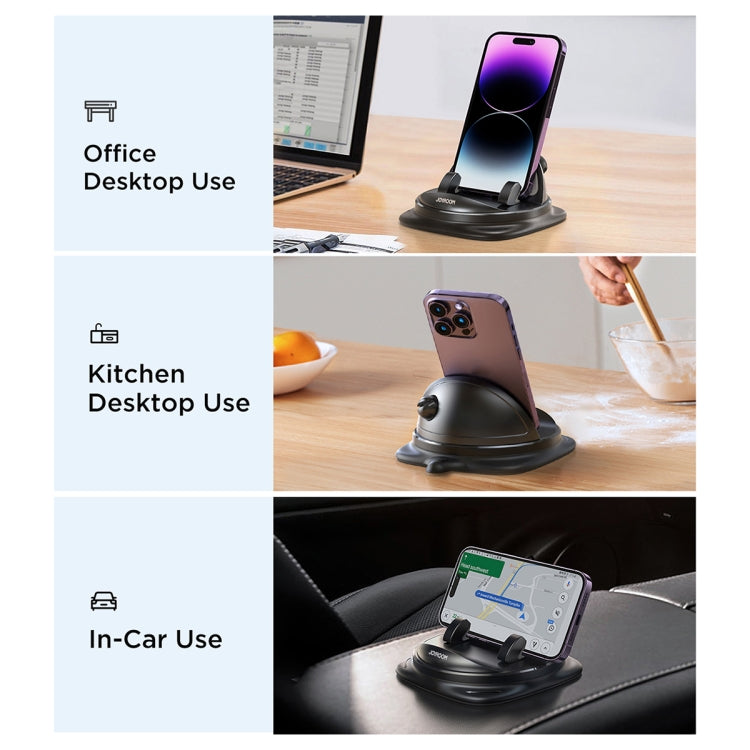 JOYROOM JR-ZS354 360 Degrees Rotatable Dashboard Car Phone Holder(Black) - HoMEdemic™ 