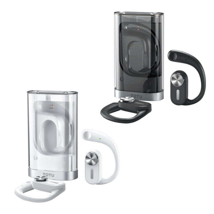 TOTU BE-1-OWS Ear-Hanging Wireless Bluetooth Earphone(White) - HoMEdemic™ 