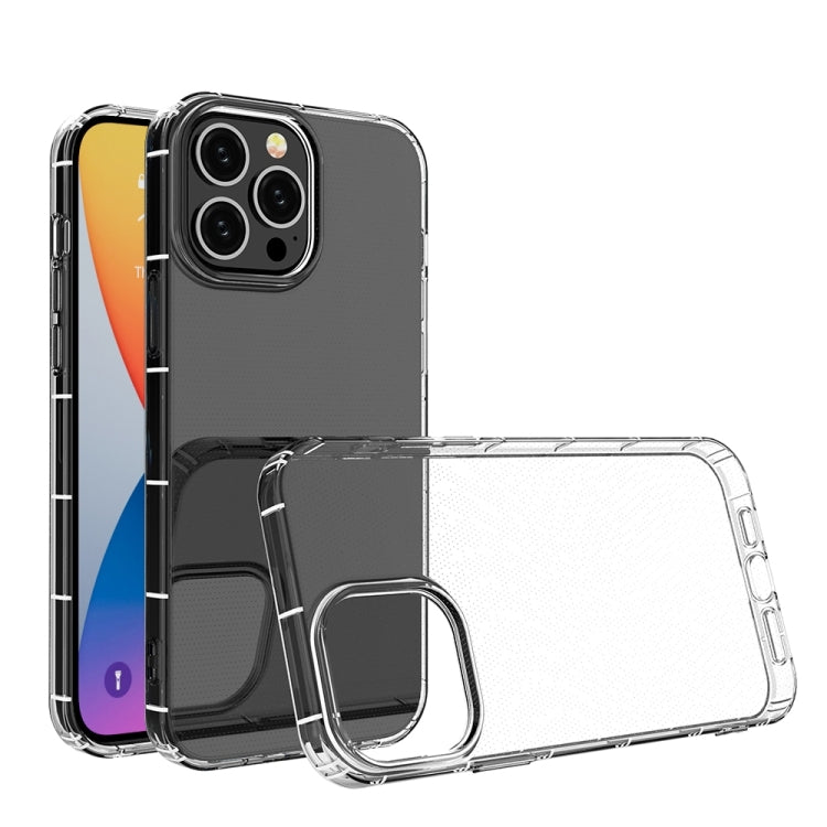 For iPhone 15 Pro Airbag Four-Corner Full Coverage Shockproof TPU Phone Case(Transparent) - HoMEdemic™ 