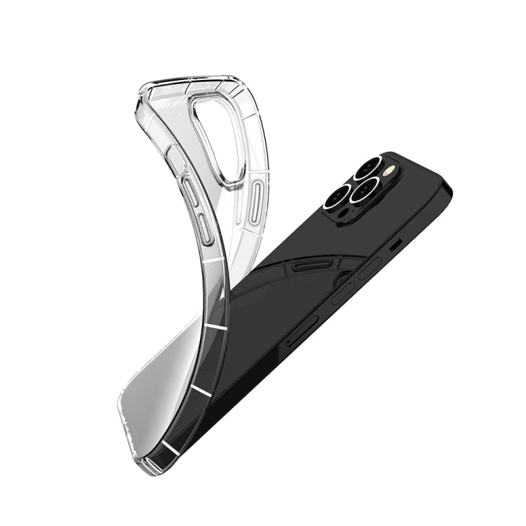 For iPhone 15 Pro Airbag Four-Corner Full Coverage Shockproof TPU Phone Case(Transparent) - HoMEdemic™ 