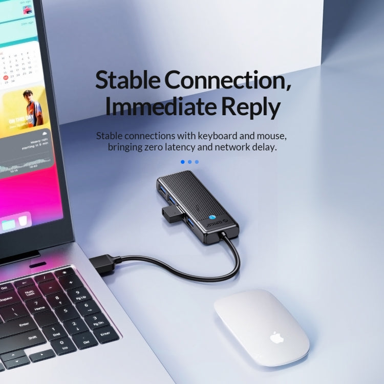 ORICO PAPW4A-U3 4 in 1 USB to USB Multi-function Docking Station HUB Adapter(Black) - HoMEdemic™ 