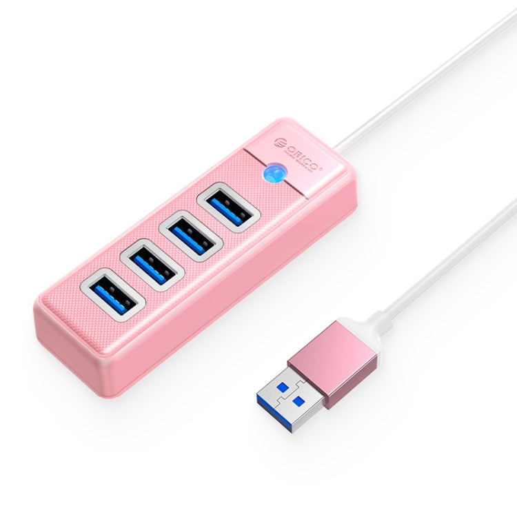 ORICO PW4U-U3 4 in 1 USB to USB Multifunctional Docking Station HUB Adapter(Pink) - HoMEdemic™ 