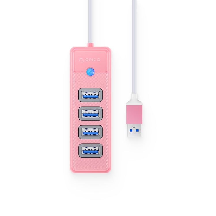ORICO PW4U-U3 4 in 1 USB to USB Multifunctional Docking Station HUB Adapter(Pink) - HoMEdemic™ 