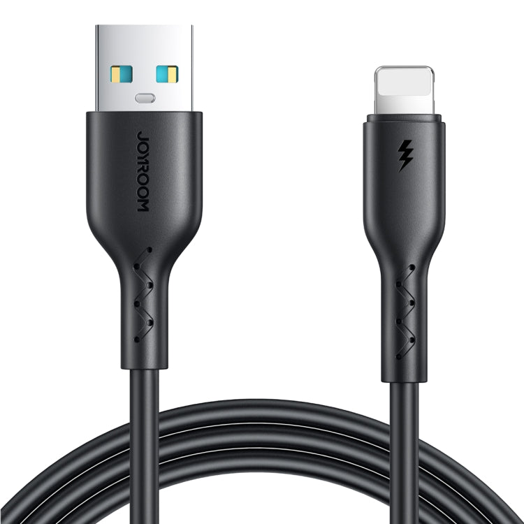 JOYROOM SA26-AL3 Flash Charge Series 3A USB to 8 Pin Fast Charging Data Cable, Cable Length:1m(Black) - HoMEdemic™ 