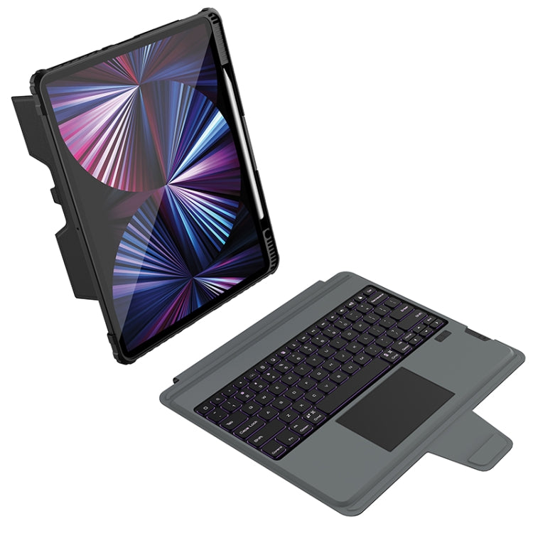 For iPad Pro 12.9 2020/2021/2022 Nillkin Bumper Combo Keyboard Case with Backlight - HoMEdemic™ 
