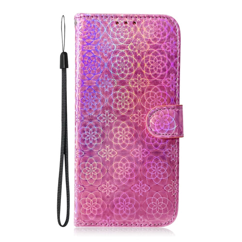 For iPhone 15 Pro Max Colorful Magnetic Buckle Leather Phone Case(Pink) - HoMEdemic™ 