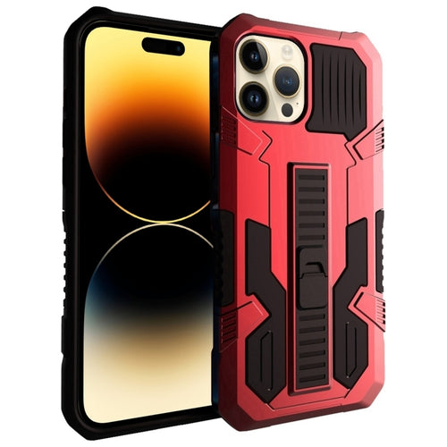 For iPhone 15 Pro Max Vanguard Warrior All Inclusive Double-color Phone Case(Red) - HoMEdemic™ 