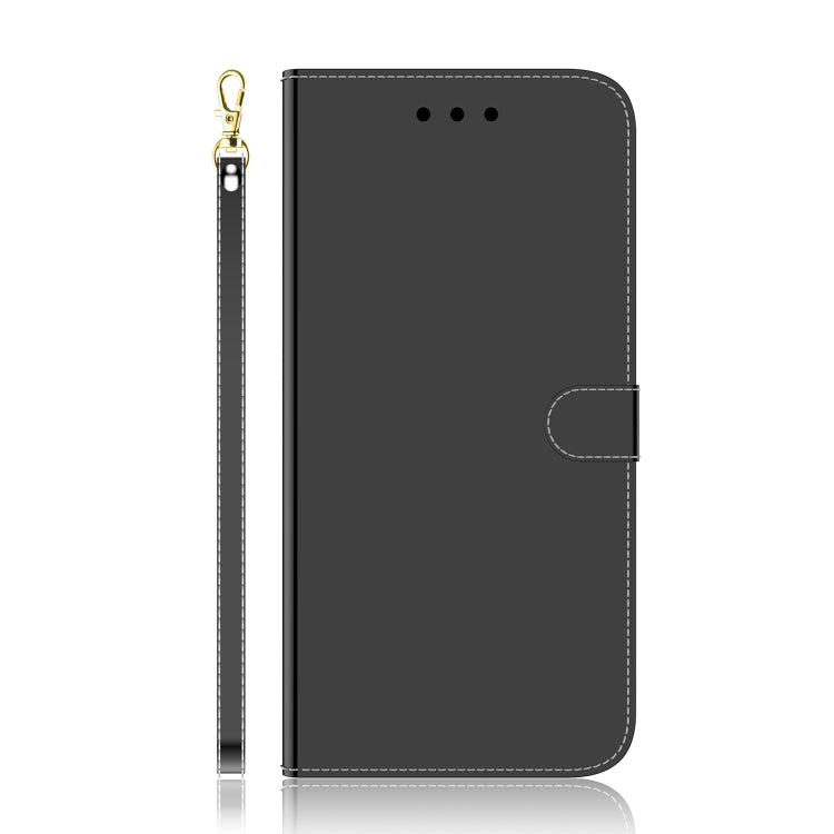 For iPhone 15 Pro Imitated Mirror Surface Leather Phone Case(Black) - HoMEdemic™ 