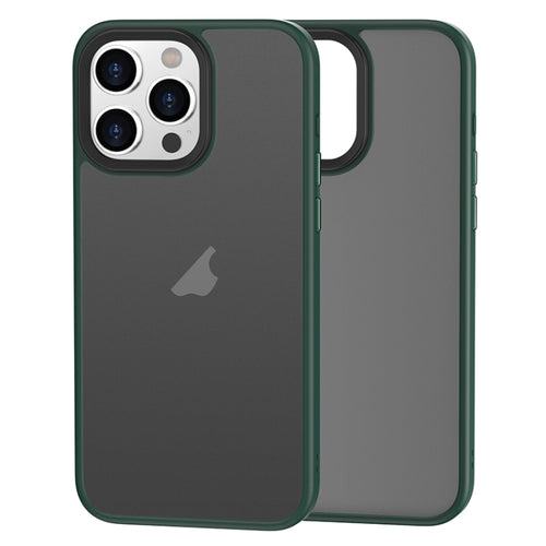 For iPhone 15 Pro Max Brilliant Series Micro-frosted Anti-fingerprint PC Phone Case(Green) - HoMEdemic™ 