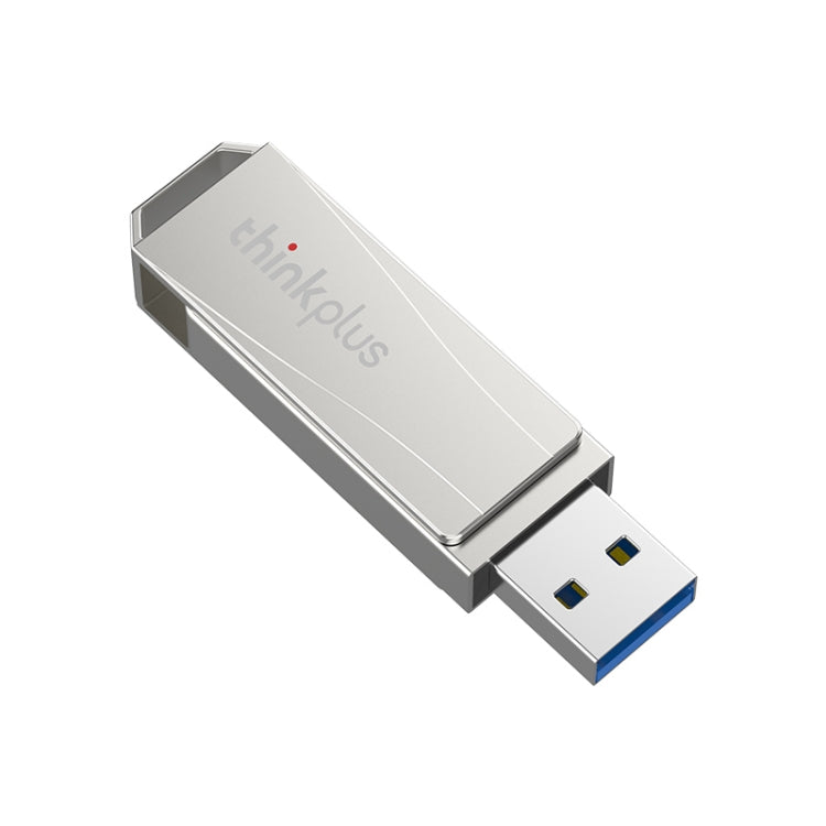 Lenovo Thinkplus USB 3.0 Rotating Flash Drive, Memory:128GB(Silver) - HoMEdemic™ 