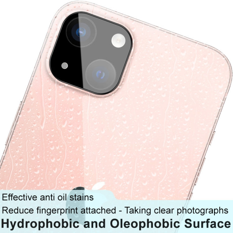 For iPhone 15  / 15 Plus imak High Definition Integrated Glass Lens Film Black Version - HoMEdemic™ 