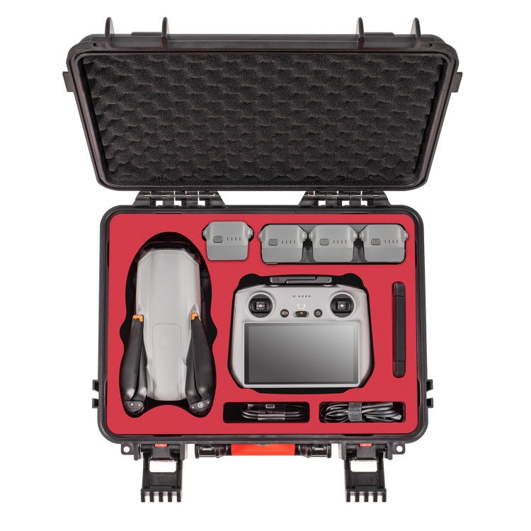 For DJI Air 3 / RC2 / N2 STARTRC Waterproof PP Drone Kit Suitcase Storage Box(Black) - HoMEdemic™ 