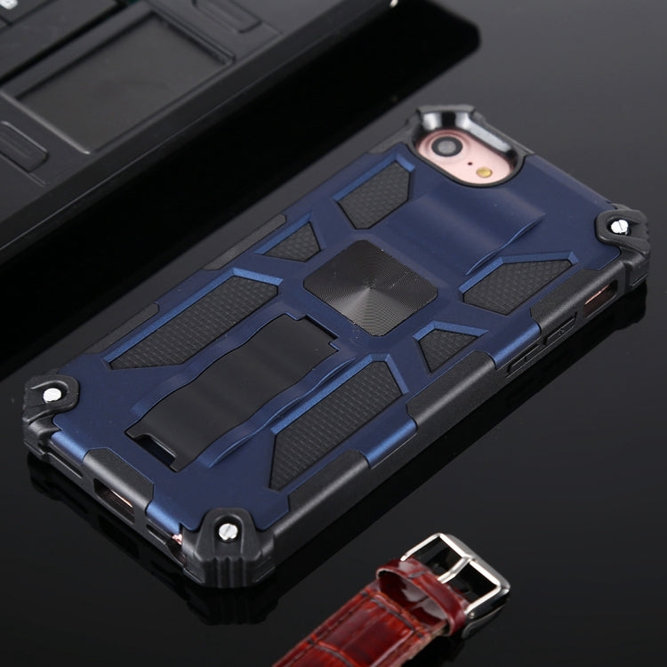 Shockproof TPU + PC Magnetic Protective Case with Holder, For iPhone 6, For iPhone SE 2022 / SE 2020 / 8 / 7, For iPhone 6 Plus, For iPhone 8 Plus / 7 Plus