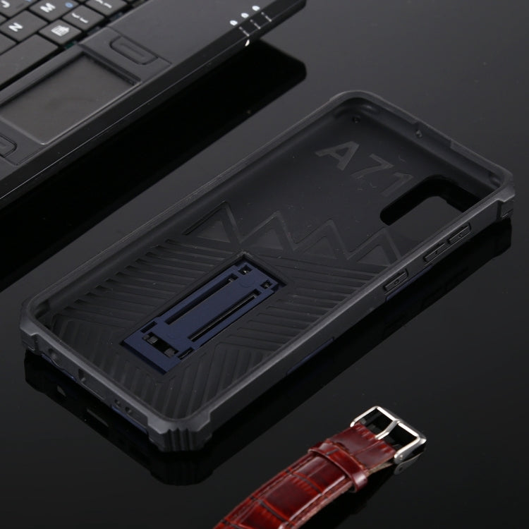 Shockproof TPU + PC Magnetic Protective Case with Holder, For Samsung Galaxy A71 - HoMEdemic™ 