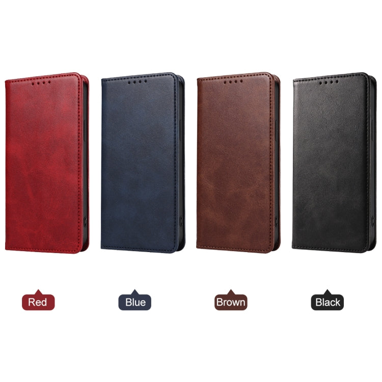 For Samsung Galaxy S24 Ultra 5G Magnetic Closure Leather Phone Case(Red) - HoMEdemic™ 