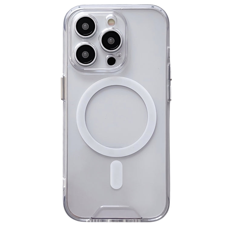 For iPhone 15 Pro Max Space MagSafe Acrylic Hybrid TPU Phone Case(Transparent) - HoMEdemic™ 