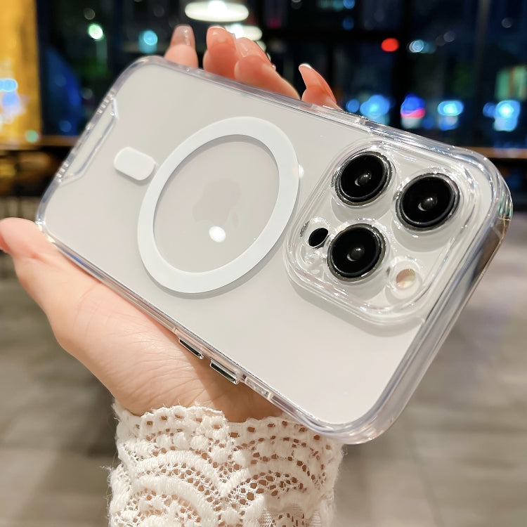 For iPhone 15 Pro Max Space MagSafe Acrylic Hybrid TPU Phone Case(Transparent) - HoMEdemic™ 