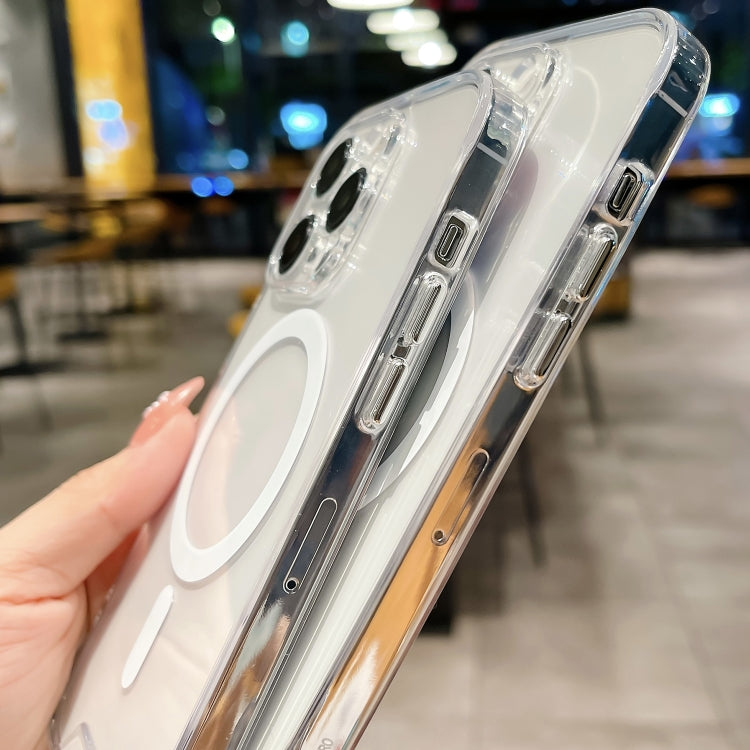 For iPhone 15 Pro Max Space MagSafe Acrylic Hybrid TPU Phone Case(Transparent) - HoMEdemic™ 